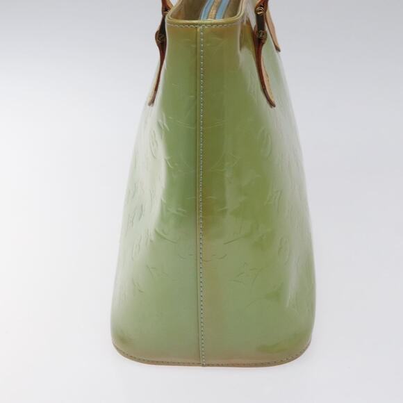 LOUIS VUITTON Monogram Vernis Houston Hand Bag Baby Blue M91005 - Picture 4 of 13